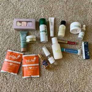 15 Samples inc Face Mask, Night Cream, Lipstick